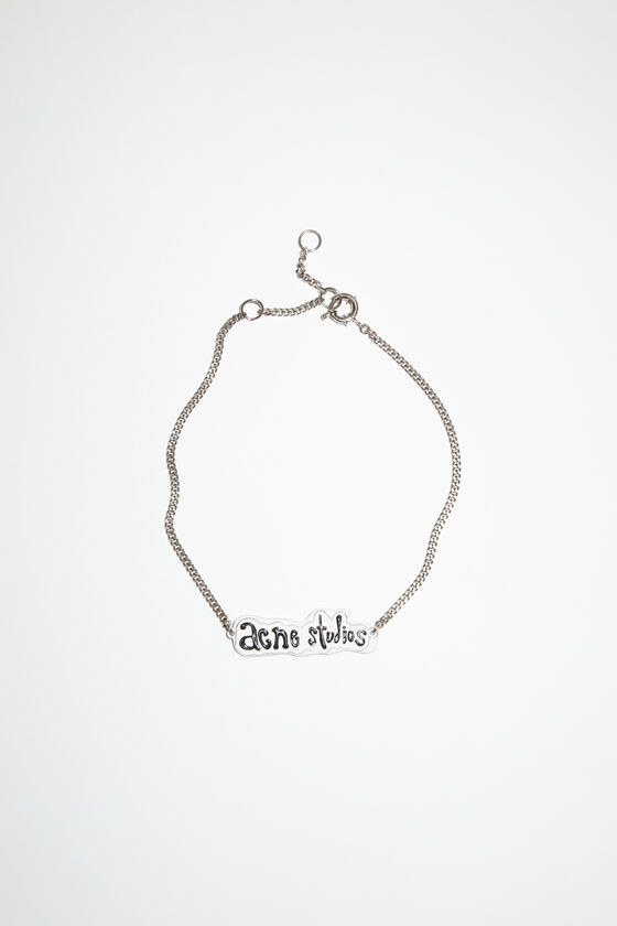 (image for) Functional Logo label necklace